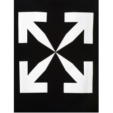 OFF-WHITE Slim Fit Pascal Crewneck Sweatshirt Black/White