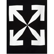 OFF-WHITE Slim Fit Pascal Hoodie Black/White