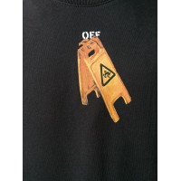 OFF-WHITE Slim Fit Pascal Skeleton Sweatshirt Black/Black