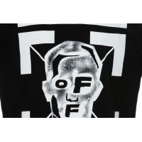 OFF-WHITE Slim Fit Pivot Fish Hoodie Black/Red