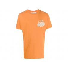 OFF-WHITE Slim Fit Tape Arrows T-Shirt Orange/Beige