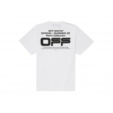 OFF-WHITE Slim Fit Wavy Line T-Shirt White/Black