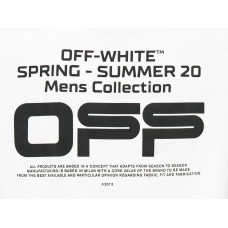 OFF-WHITE Slim Fit Wavy Line T-Shirt White/Black