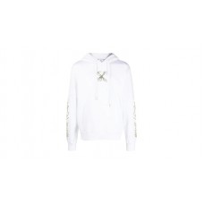 OFF-WHITE Splash Arrow Skate Fit Hoodie White