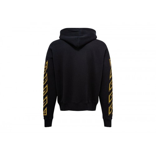 OFF-WHITE Splash Arrow Skate Hoodie Black OFF-WHITE Splash Arrow Skate Hoodie Black