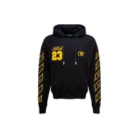 OFF-WHITE Splash Arrow Skate Hoodie Black