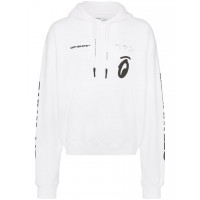 OFF-WHITE Splitted Arrows Hoodie White/Black