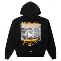 OFF-WHITE Summer Graphic Print Hoodie Black/Multicolor