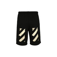 OFF-WHITE Tape Arrows Sweatshort Black/Beige