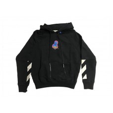 OFF-WHITE Thermo Man Hoodie Black