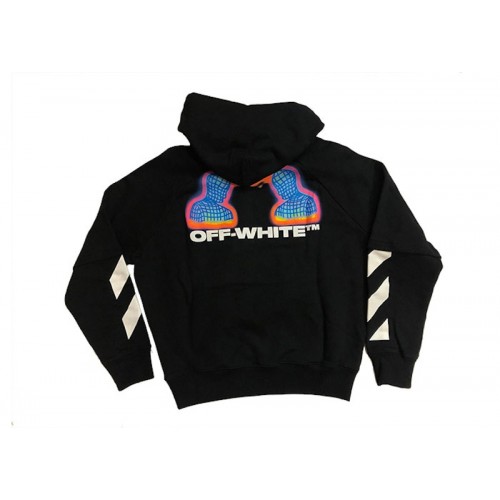 OFF-WHITE Thermo Man Hoodie Black OFF-WHITE Thermo Man Hoodie Black