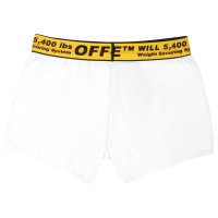 OFF-WHITE Three Pack Stretch Cotton Boxer Briefs (SS19) White/Yellow/Black