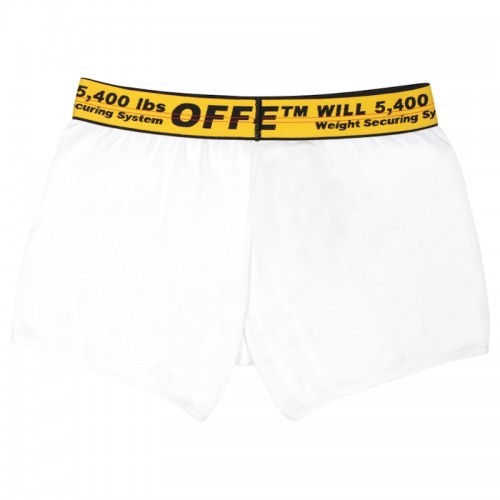 OFF-WHITE Three Pack Stretch Cotton Boxer Briefs (SS19) White/Yellow/Black