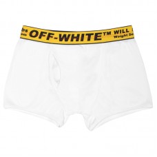 OFF-WHITE Three Pack Stretch Cotton Boxer Briefs (SS19) White/Yellow/Black