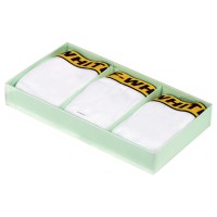 OFF-WHITE Three Pack Stretch Cotton Boxer Briefs (SS19) White/Yellow/Black