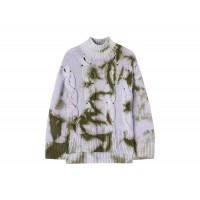 OFF-WHITE Tie Dye Turtleneck Tie Dye Violet