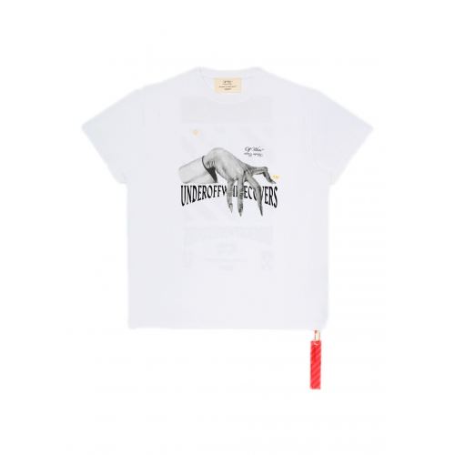 Оригинальный шмот OFF-WHITE Undercover Hand Dart T-Shirt White/Multicolor