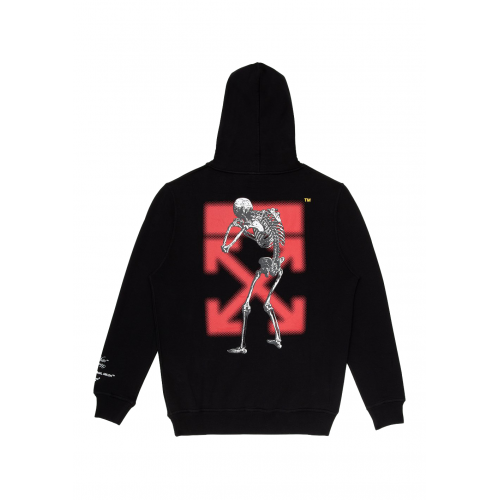 Оригинальный шмот OFF-WHITE Undercover Skeleton RVRS Hoodie Black/Multicolor