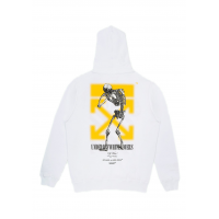 OFF-WHITE Undercover Skeleton RVRS Zipped Hoodie White/Multicolor