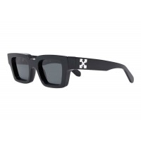 OFF-WHITE Virgil Square Frame (W) Sunglasses Black/Black Tint