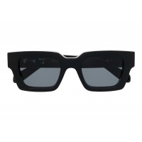 OFF-WHITE Virgil Square Frame (W) Sunglasses Black/Black Tint