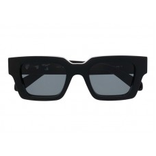 OFF-WHITE Virgil Square Frame (W) Sunglasses Black/Black Tint