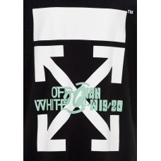 OFF-WHITE Waterfall T-Shirt Black/Multicolor