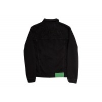 OFF-WHITE Wave Off Canvas Skate Jacket Black