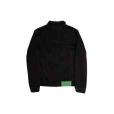OFF-WHITE Wave Off Canvas Skate Jacket Black