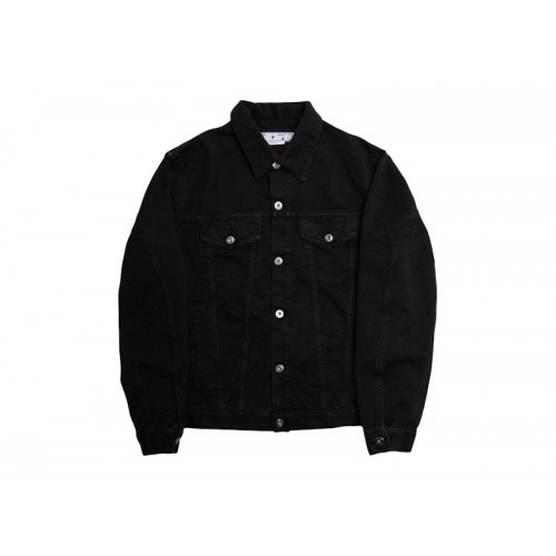 OFF-WHITE Wave Off Canvas Skate Jacket Black
