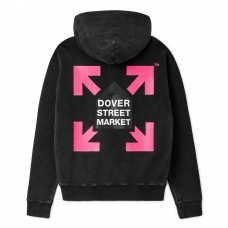 OFF-WHITE x Dover Street Market Vintage Hoodie Pink/Black