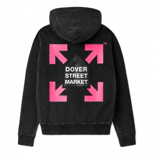Оригинальный шмот OFF-WHITE x Dover Street Market Vintage Hoodie Pink/Black