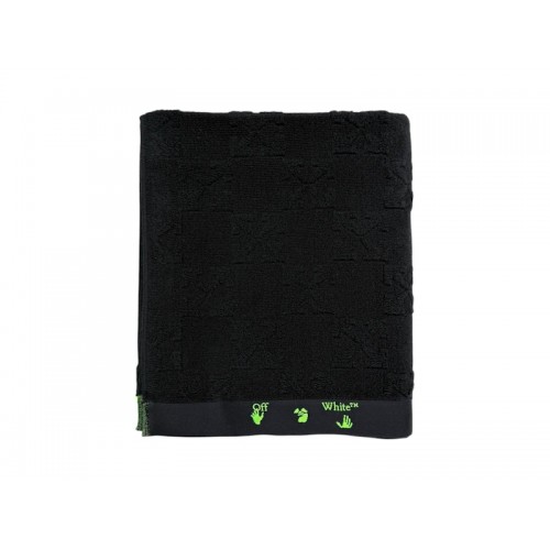 OFF-WHITE x ICA Shower Towel Black/Green OFF-WHITE x ICA Shower Towel Black/Green