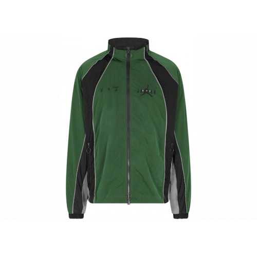 Air Jordan x Off-White Track Jacket Forest GreenPhantomBlack