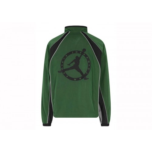 Air Jordan x Off-White Track Jacket Forest GreenPhantomBlack