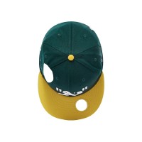 OFF-WHITE x MLB Oakland Athletics Cap Green/Yellow/White