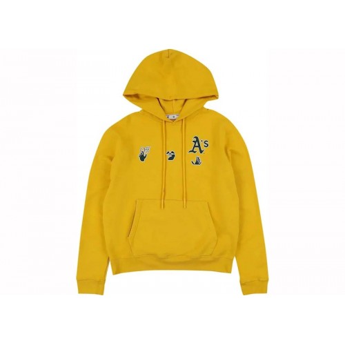 Off-White x MLB Oakland Athletics Tee YellowBlue