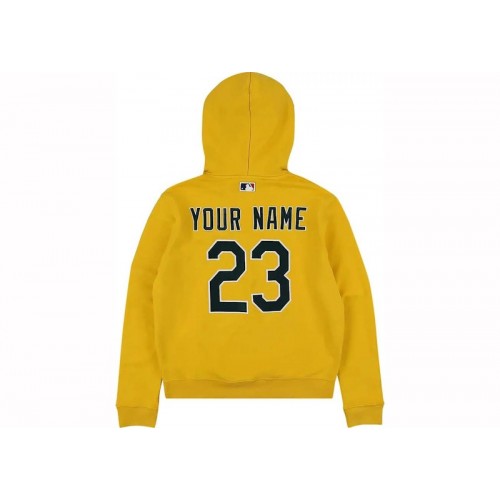 Off-White x MLB Oakland Athletics Tee YellowBlue