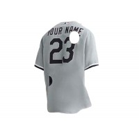 OFF-WHITE x MLB x Chicago WS Cheese Shirt Grey