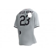 OFF-WHITE x MLB x Chicago WS Cheese Shirt Grey