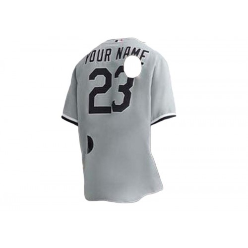 OFF-WHITE x MLB x Chicago WS Cheese Shirt Grey OFF-WHITE x MLB x Chicago WS Cheese Shirt Grey