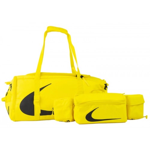 OFF-WHITE x Nike Duffle/Waist Bag Combo Opti Yellow