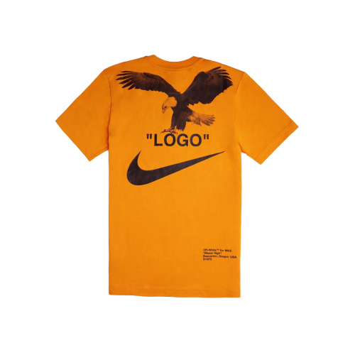 Оригинальный шмот OFF-WHITE x Nike NRG A6 Tee Orange Peel