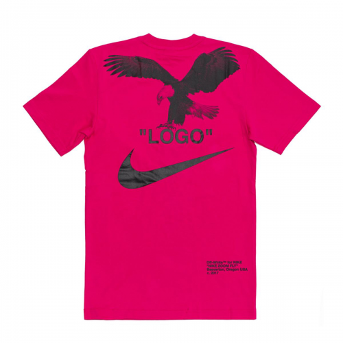 Оригинальный шмот OFF-WHITE x Nike NRG A6 Tee Pink Rush/Black