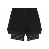 OFF-WHITE x Nike Shorts Black Grid