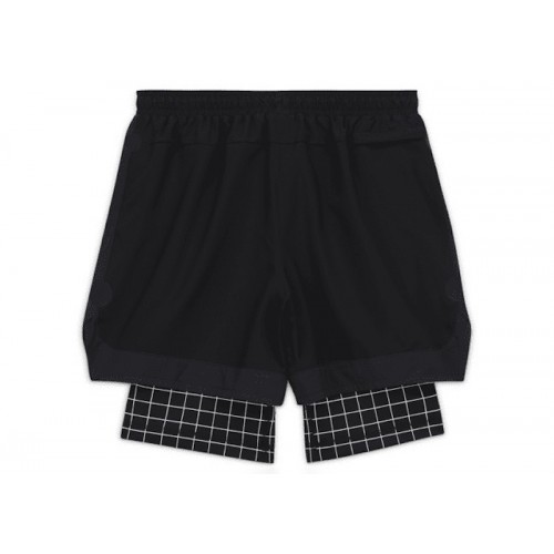 OFF-WHITE x Nike Shorts Black Grid