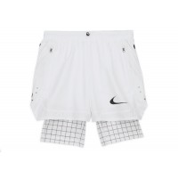 OFF-WHITE x Nike Shorts White Grid