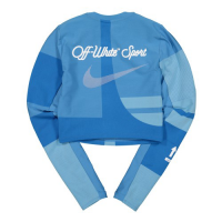 OFF-WHITE x Nike Womens Easy Run Top Photo Blue