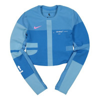 OFF-WHITE x Nike Women's Easy Run Top Photo Blue