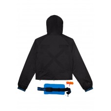 OFF-WHITE x Nike Women's Jacket Black/Blue